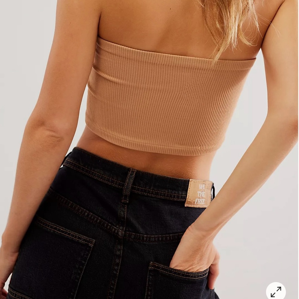💝3 Free People Intimates Ribbed Adrienne Bandeau - Picture 8 of 16